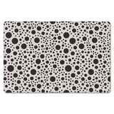 White dots Leather Doormat - LeobonZone