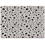 White dots Right Angle Felt Rugs - LeobonZone