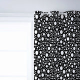 Black dots Blackout Window Curtains - LeobonZone
