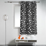 Black dots Blackout Window Curtains - LeobonZone