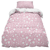 Pink Dots comforter sets pillowcase - LeobonZone