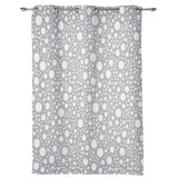 Grey dots Blackout Window Curtains - LeobonZone