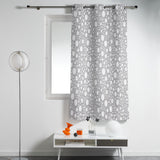 Grey dots Blackout Window Curtains - LeobonZone
