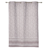 Pink Lace Pattern window curtains - LeobonZone