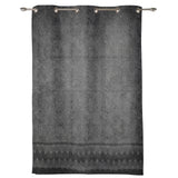 Brown Lace Pattern Window Curtains - LeobonZone