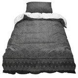 Brown Lace Pattern comforter sets pillowcase - LeobonZone