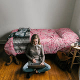Japanese Cherry Blossom comforter sets pillowcase - LeobonZone