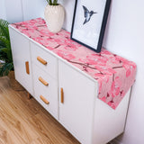 Japanese Cherry Blossom Table Runner Place Mats - LeobonZone