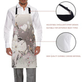 Flowers And Birds In China Personalized Canvas Apron - LeobonZone