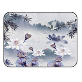 Chinese Ink Painting Sponge Rillet Rubber Rugs - LeobonZone