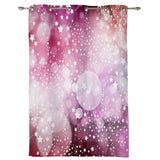 Brilliant Stars Blackout Window Curtains - LeobonZone