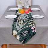 Fresh Flowers Table Runner Place Mats - LeobonZone