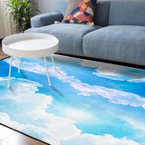 Blue Sky Sponge Rillet Rubber Rugs - LeobonZone