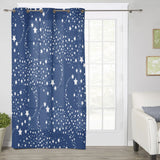 Blue Meteor Windows Curtains Blackout Window Curtains - LeobonZone