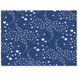 Blue meteor Right Angle Felt Rugs - LeobonZone