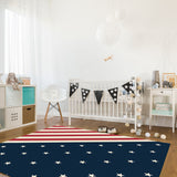 Flag of the United States Right Angle Felt Rugs