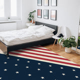 Flag of the United States Right Angle Felt Rugs - LeobonZone