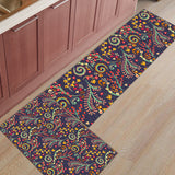 Traditional Pattern Right Angle Felt Doormat Two piece set - LeobonZone