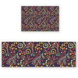 Traditional Pattern Right Angle Felt Doormat Two piece set - LeobonZone