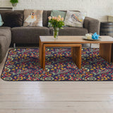 Traditional Pattern Sponge Rillet Rubber Rugs - LeobonZone