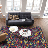 Traditional Pattern Right Angle Felt Rugs