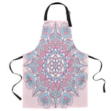 Traditional Pattern Personalized Canvas Apron - LeobonZone