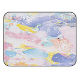Beautiful Graffiti Sponge Rillet Rubber Rugs - LeobonZone