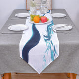 Fresh Water Ripple Table Runner Place Mats - LeobonZone