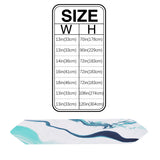 Fresh Water Ripple Table Runner Place Mats - LeobonZone