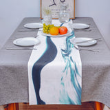 Fresh Water Ripple Table Runner Place Mats - LeobonZone