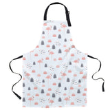 Fresh Flamingo Personalized Canvas Apron - LeobonZone