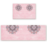 Traditional Pattern Right Angle Felt Doormat Two piece set - LeobonZone