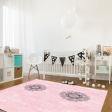 Traditional Pattern Right Angle Felt Rugs - LeobonZone