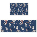 Retro Flannel Right Angle Felt Doormat Two piece set - LeobonZone