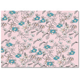 Pink Retro Flannel Right Angle Felt Rugs - LeobonZone