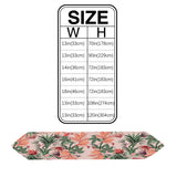 Pink Flowers Sharp Angle Rectangle Tablecloth - LeobonZone