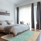 Gradient Stripe Sponge Rillet Rubber Rugs - LeobonZone