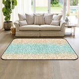 Gradient Stripe Sponge Rillet Rubber Rugs