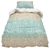 Gradient Stripe comforter sets pillowcase - LeobonZone
