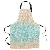 Gradient Stripe Personalized Canvas Apron - LeobonZone