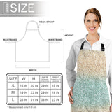 Gradient Stripe Personalized Canvas Apron - LeobonZone