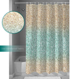 Gradient Stripe Waterproof Durable Shower Curtain - LeobonZone