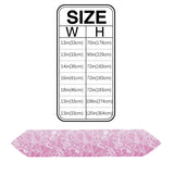 Pink Gradual Lace Sharp Angle Rectangle Tablecloth - LeobonZone