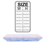 Blue Gradual Lace Sharp Angle Rectangle Tablecloth - LeobonZone