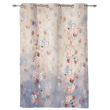 Beautiful Flowers Blackout Window Curtains - LeobonZone