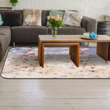 Beautiful Flowers Sponge Rillet Rubber Rugs - LeobonZone