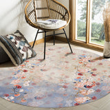 Beautiful Flowers Circular Felt Rugs - LeobonZone