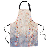 Beautiful Flowers Personalized Canvas Apron - LeobonZone