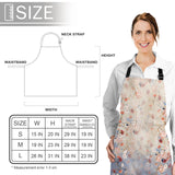 Beautiful Flowers Personalized Canvas Apron - LeobonZone
