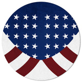 Flag of the United States Circular Felt Rugs - LeobonZone